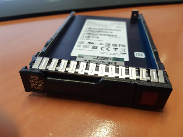 HPe 240Go SATA SSD Gen8/9/10 SFF