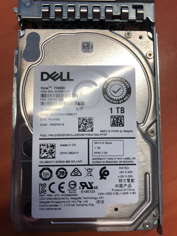 DELL - 1To SATA 7.2K 2.5"