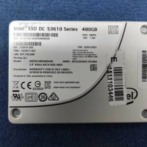 SSD - 480Go - Intel DC S3610 - Reconditionné