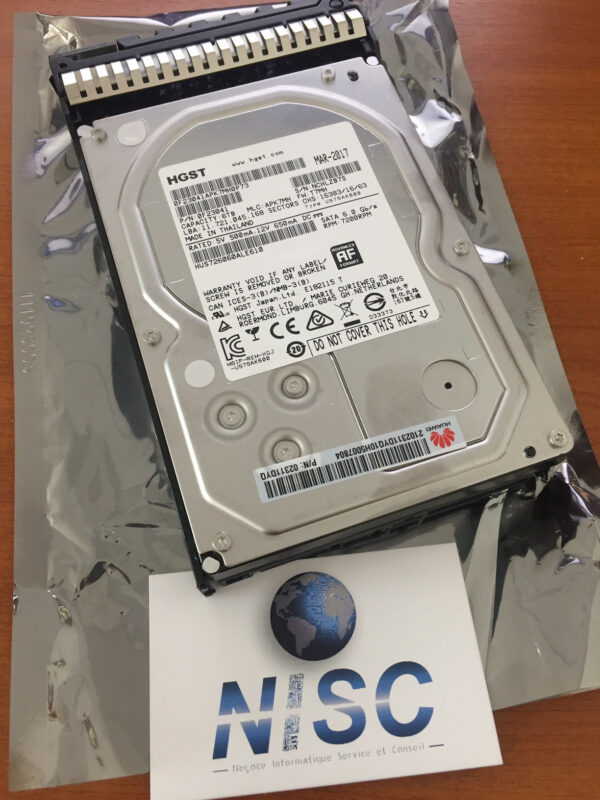 HGST - HDD 6To SATA 7.2K 3,5" Entreprise 0F23041 / HUS726060ALE610