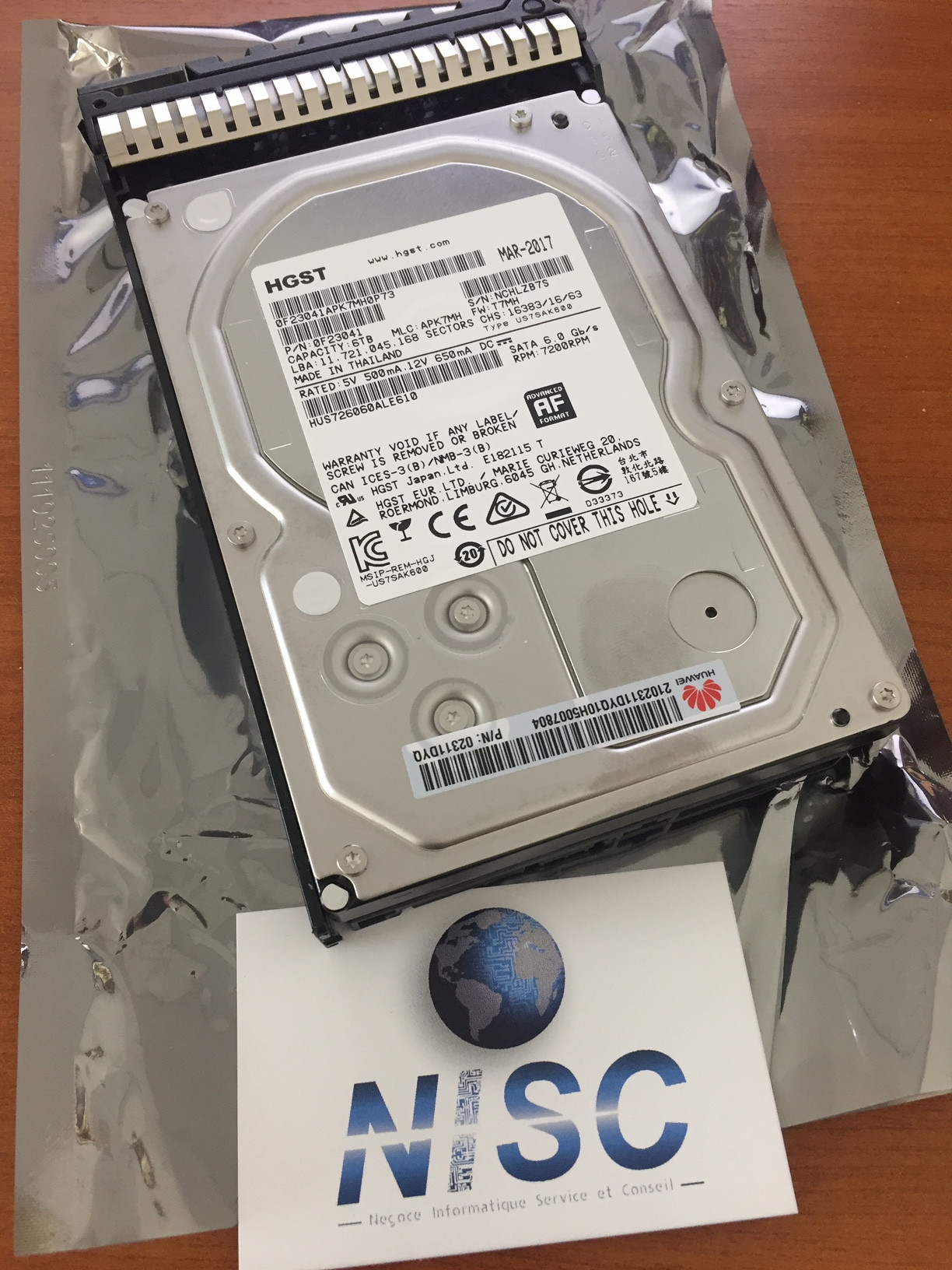 HGST – HDD 4To SATA 7.2K – Serveurs d'occasion Dell et HP