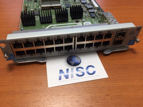 HPe - Module d'extension J9548A - 20-port Gigabit Base-T + 2-port 10GbE SFP+ – Image 3