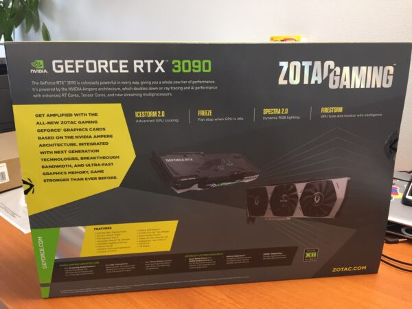 ZOTAC - Geforce RTX3090 Trinity OC 24Go GDDR6X – Image 8