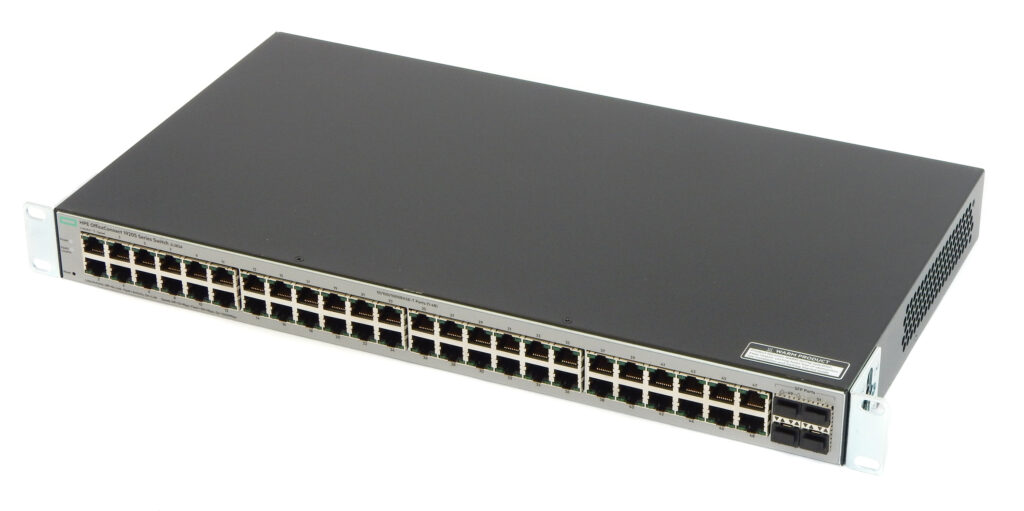 HPe Switch 1920S 48G 48 ports 1Gbps RJ45 + 4 ports SFP HP/N