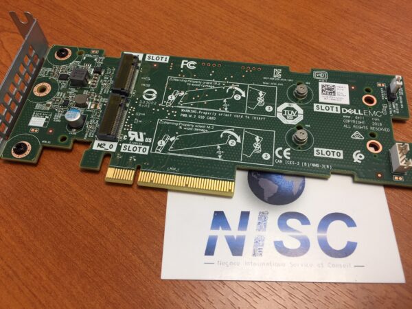 DELL - Contrôleur BOSS PCIe 2x M.2 - DP/N : 061F54