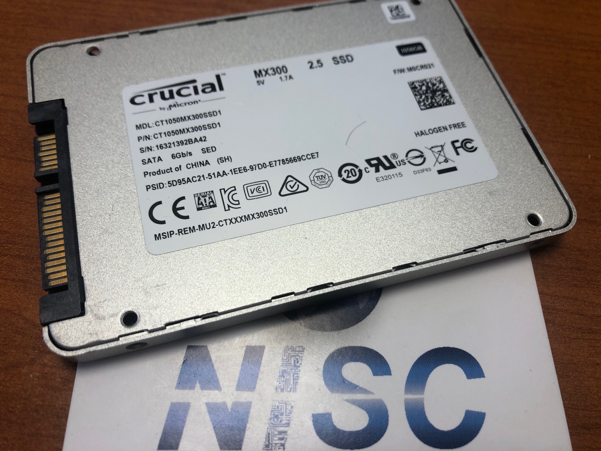 MICRON – SSD 1To SATA 2,5″- MX300 – Serveurs d'occasion Dell et HP