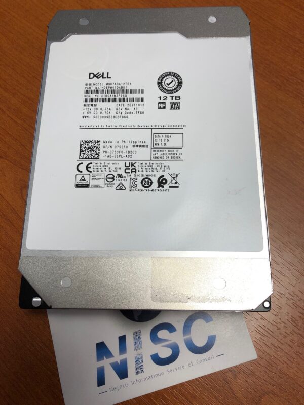 dell 12to sata