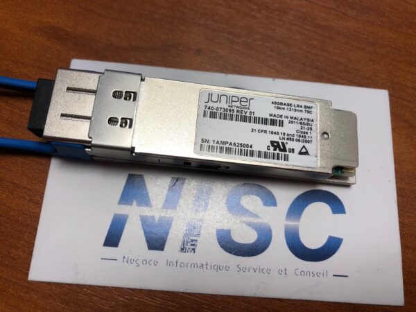 Module JUNIPER QSFP-40G-LR4 40GBASE 10KM LR4 - JNP-QSFP-40G-LR4